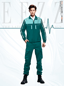 長(zhǎng)袖電焊工防燙工地勞保服工裝反光上衣