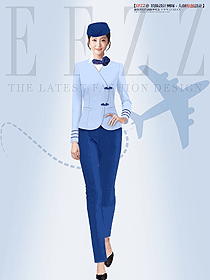 傳統(tǒng)文化特色空姐制服設計原創(chuàng)方案圖