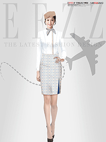 氣質(zhì)航空制服售樓部工裝定制設(shè)計(jì)圖