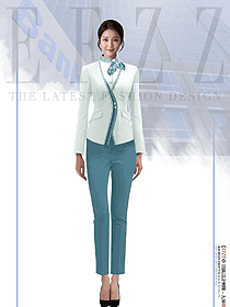 交通運(yùn)輸局客服人員女職業(yè)裝定制款設(shè)計(jì)圖