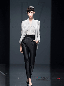 意大利白色西裝外套職業(yè)裝定制設(shè)計款