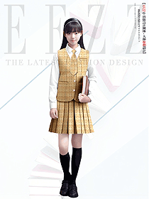 學(xué)院風(fēng)制服幼兒園服教師工裝百褶裙定制設(shè)計(jì)圖