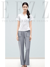 美容院高端氣質(zhì)會(huì)所SPA足道足浴美容師工衣