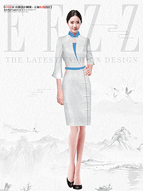 國風改良旗袍連衣裙女夏季新款設計圖