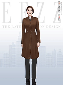 職場(chǎng)OL秋季珠邊針收腰氣質(zhì)西裝連衣裙定制款