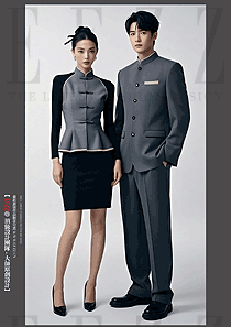 酒店總臺(tái)部門主管商務(wù)制服美學(xué)解決方案
