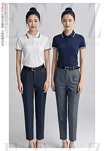 夏季短袖polo衫定制工作服定制方案