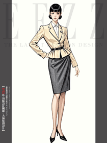 高端西裝職業(yè)氣質(zhì)酒店經(jīng)理工裝