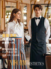 酒店西餐廳員工工作服-高顏值服務(wù)生工作日常組圖