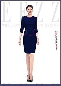 售樓部工裝高級(jí)感前臺(tái)接待職業(yè)裝設(shè)計(jì)圖