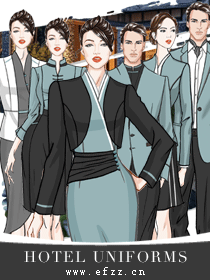 高端簡約四季酒店工作服定制設(shè)計(jì)系列案例