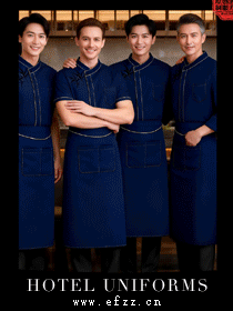 高端酒店中西餐廚師工作服定制案例