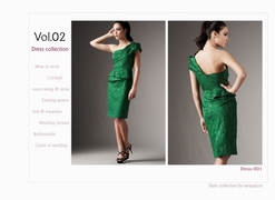 歐洲party小禮服畫冊vol.2,夜總會美女服裝畫冊