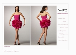 歐洲party小禮服畫冊vol.2,夜總會美女服裝畫冊