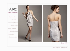 歐洲party小禮服畫冊vol.2,夜總會美女服裝畫冊