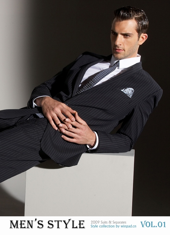 男西裝,日本西裝打印畫冊