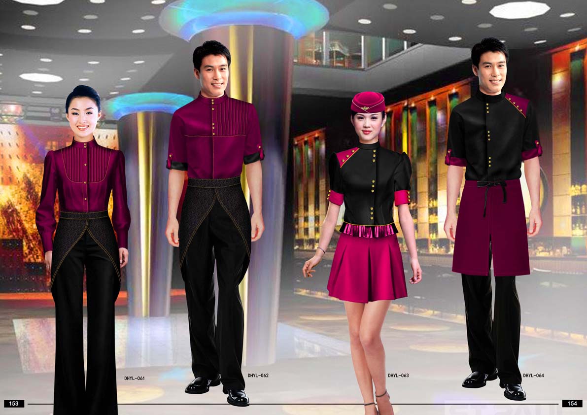 酒店制服書籍-新視覺