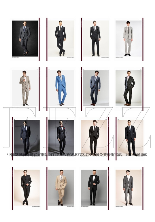 歐洲男正裝vol.06職業(yè)裝畫冊(cè)內(nèi)頁2