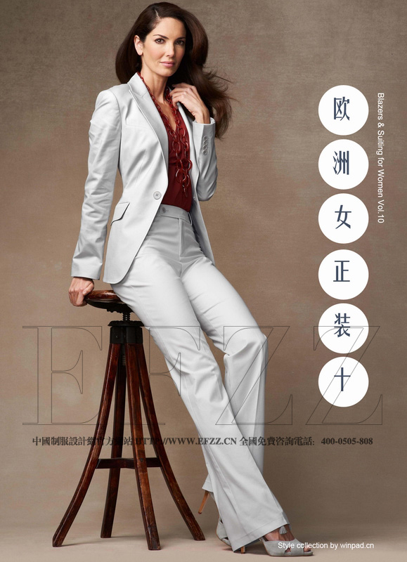 歐洲精典辦公女裝 vol01職業(yè)裝畫冊內頁1