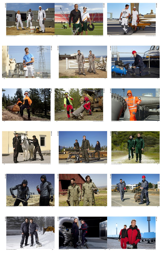 德國(guó)工作服書籍畫冊(cè)內(nèi)頁1