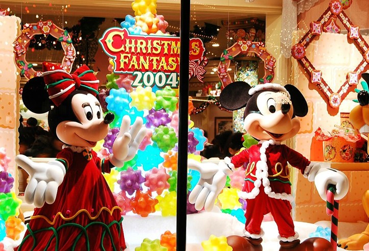 迪斯尼樂(lè)園圖片，迪斯尼員工工作制服