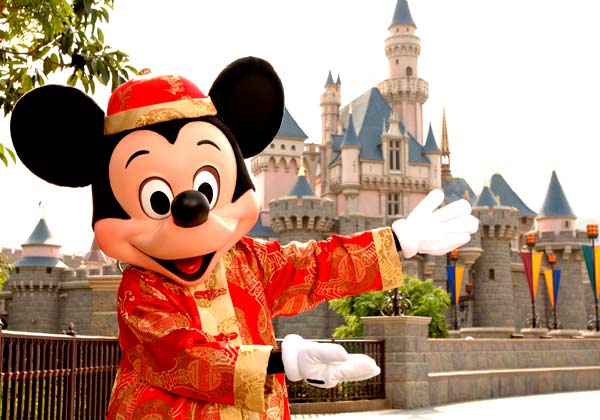 迪斯尼樂(lè)園圖片，迪斯尼員工工作制服