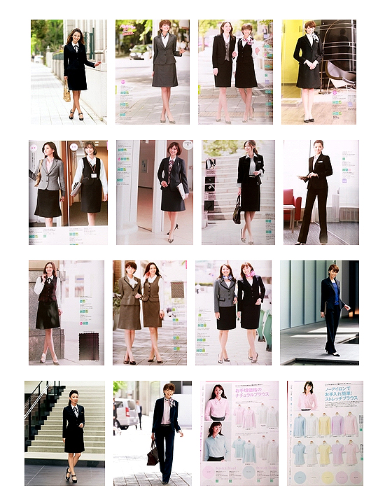 Cressai 11-12秋冬白領(lǐng)職業(yè)裝書籍畫冊(cè)內(nèi)頁2