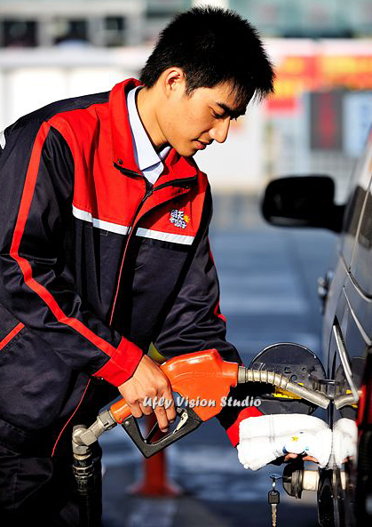 中石化香港加油站員工制服設計,加油站工作服,加油工服,加油員服裝