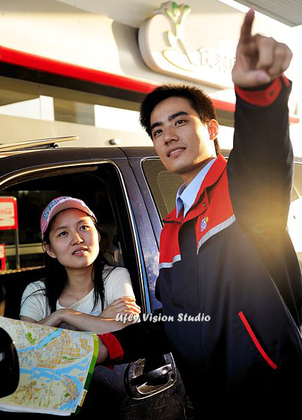 中石化香港加油站員工制服設計,加油站工作服,加油工服,加油員服裝