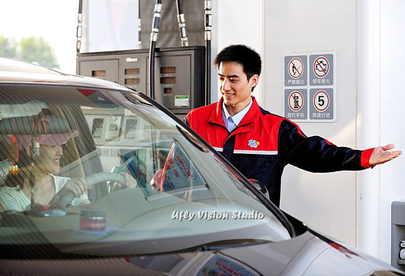 中石化香港加油站員工制服設計,加油站工作服,加油工服,加油員服裝