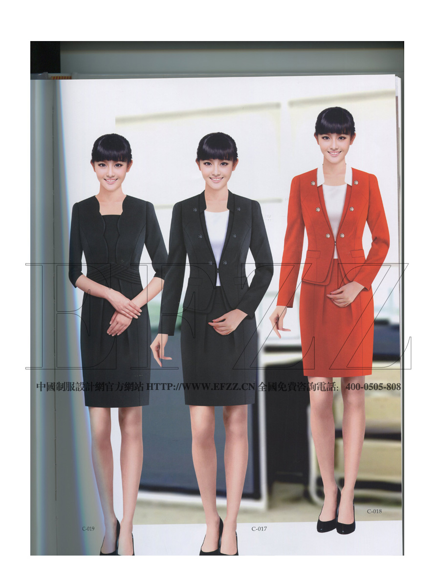 新時尚商務(wù)裝書籍，職業(yè)裝書籍畫冊