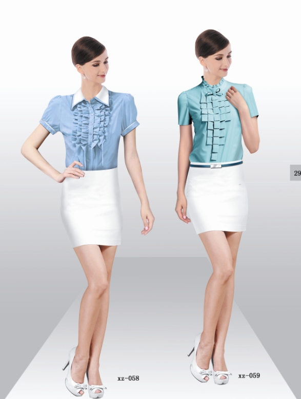 時尚職業(yè)裝書籍畫冊第二冊，職業(yè)裝書籍畫冊