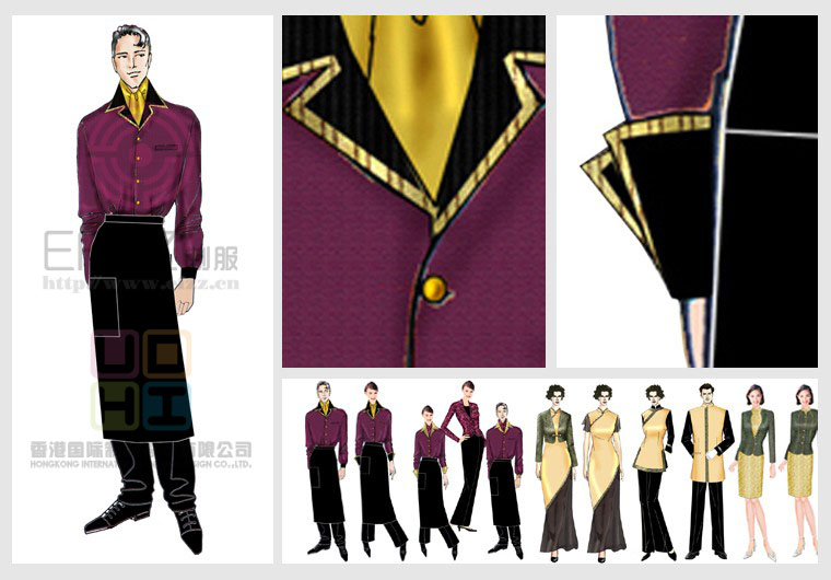 銀河大酒店服裝設(shè)計(jì)方案