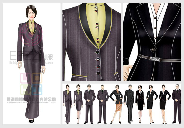 錦江大酒店職業(yè)裝圖片