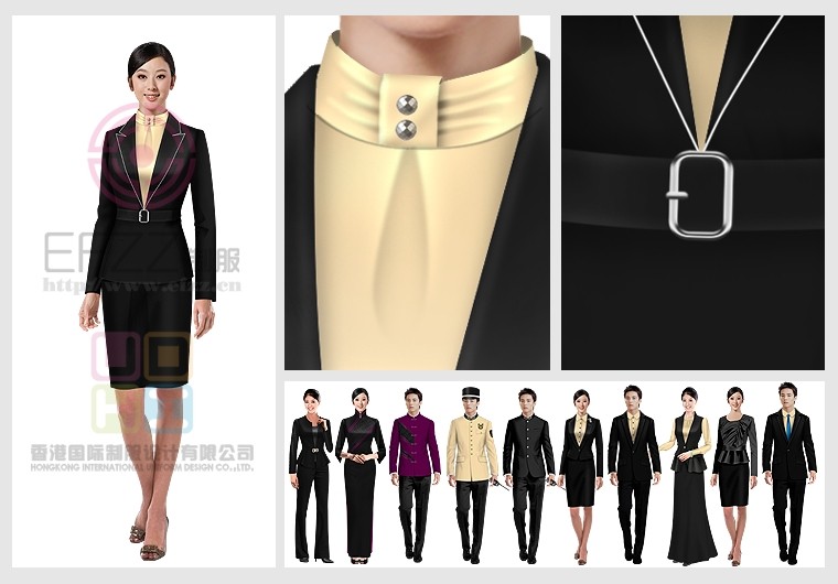 原創(chuàng)經(jīng)典酒店制服系列設(shè)計方案