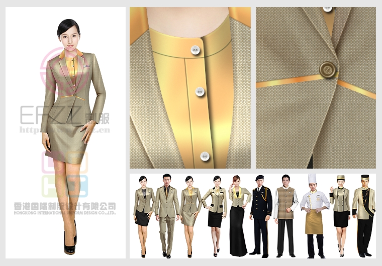 金色年華星級(jí)賓館服裝設(shè)計(jì)