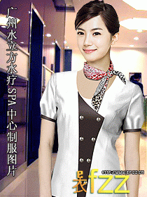 廣州水立方水療SPA中心制服圖片