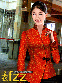 賓館酒店制服設(shè)計方案紅色系列