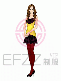 夜總會(huì)ktv包房公主制服設(shè)計(jì)圖492