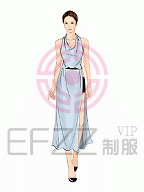 夜總會ktv包房公主制服設(shè)計圖495