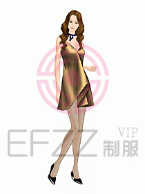 夜總會(huì)ktv包房公主制服設(shè)計(jì)圖503