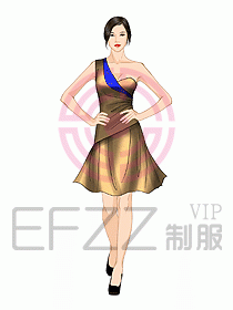 夜總會(huì)ktv包房公主制服設(shè)計(jì)圖504