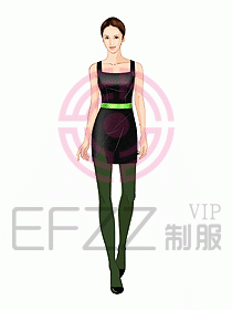 夜總會ktv包房公主制服設計圖510