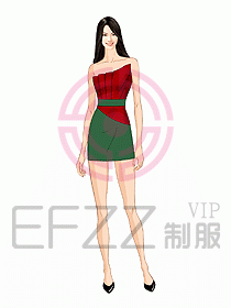 夜總會ktv包房公主制服設(shè)計(jì)圖515