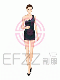 夜總會ktv包房公主制服設(shè)計圖530