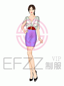 夜總會(huì)ktv包房公主制服設(shè)計(jì)圖538