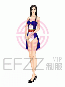 夜總會ktv包房公主制服設(shè)計圖555