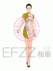 夜總會(huì)ktv包房公主制服設(shè)計(jì)圖590