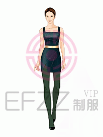 夜場ktv包房公主服設(shè)計604