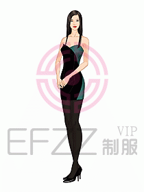 夜場(chǎng)ktv包房公主服設(shè)計(jì)608